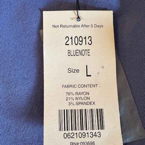 ETCETERA NWT Blue Sleeveless Tank Size L - Picture 3 of 4
